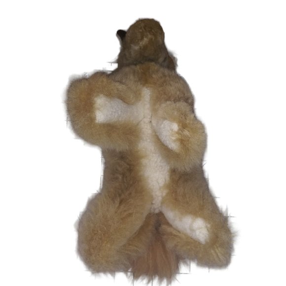 Peruvian Link 100% Baby Alpaca Soft Fur Horse Tan Pony Stuffed Plush 10 Inch Toy - Picture 6 of 9